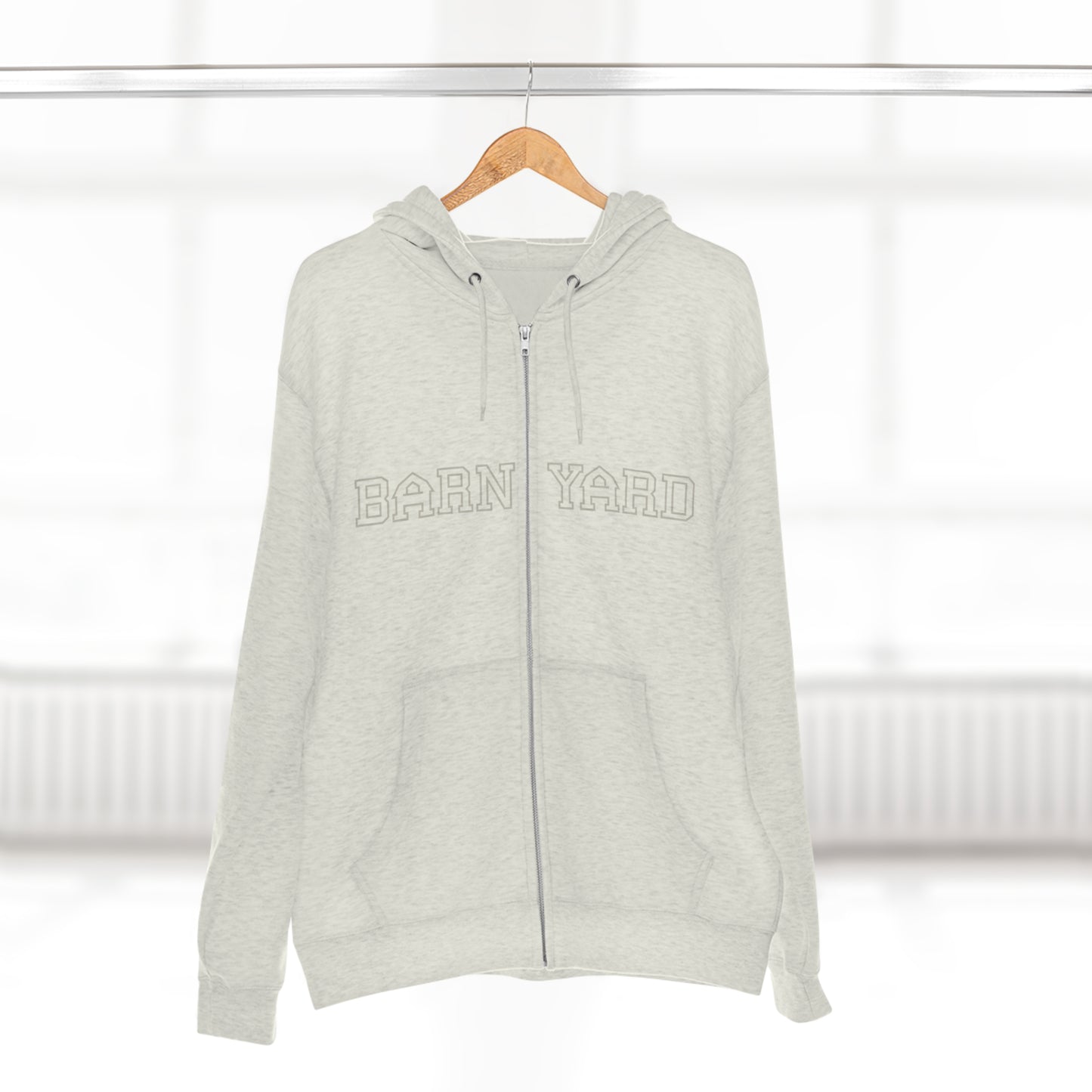 Barnyard Zip Hoodie - Oatmeal