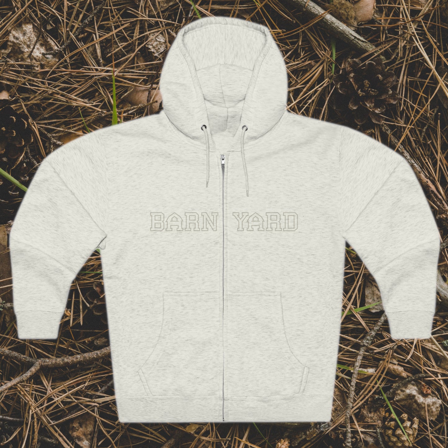 Barnyard Zip Hoodie - Oatmeal